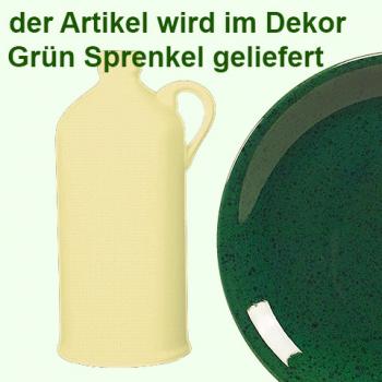Flasche 1,3 grün Sprenkel