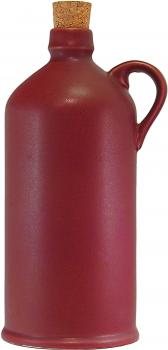 Flasche 2,5 matt bordeaux