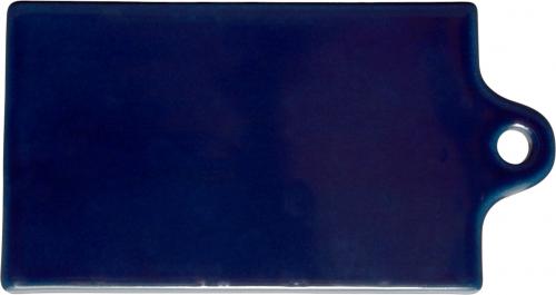 Frühstücksbrett glänzend blau