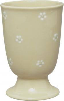 Fußtasse glänzend weiß - 2.Wahl