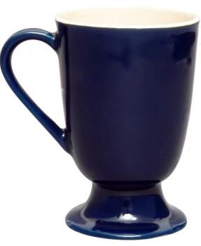 Fußtasse glänzend blau
