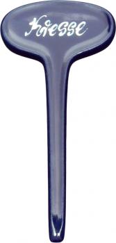 Gartenstecker glänzend blau