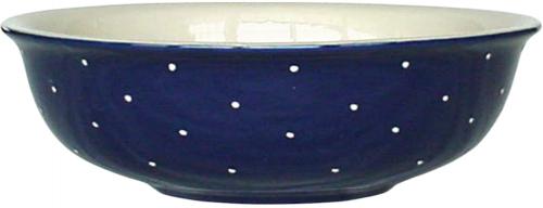 Gemüseschüssel 24 blau 3 Punkt