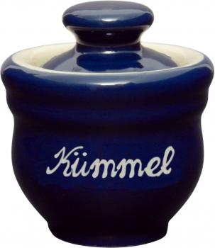 Gewürzdose I glänzend blau