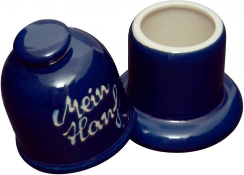 Gewürzdose II glänzend blau