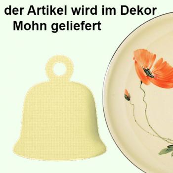 Glocke groß Mohn