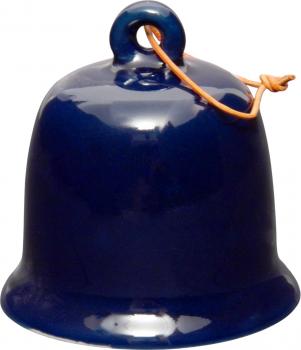 Glocke mittel glänzend blau