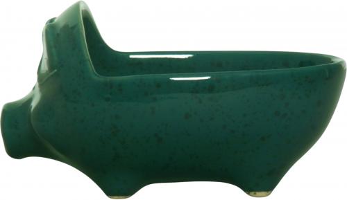 Hackepeterschwein grün Sprenkel