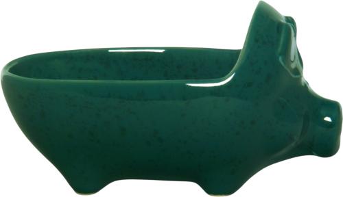 Hackepeterschwein grün Sprenkel