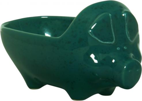 Hackepeterschwein grün Sprenkel