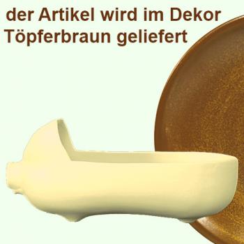 Hackepeterschwein groß braun