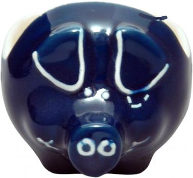 Hackepeterschwein blau 3 Punkt