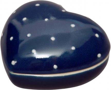 Herzdose blau 3 Punkt