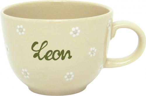 Jumbo Cup with font Gänseblümchen