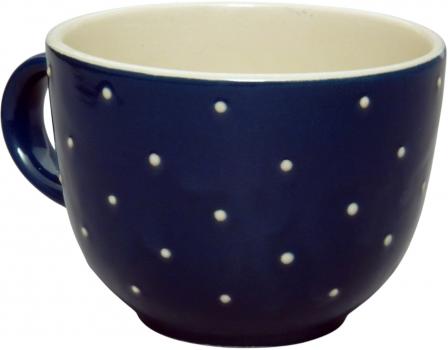 Jumbotasse mit Schrift (2 Zeilen)