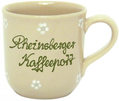 Coffee mug with font (2 lines) Gänseblümchen