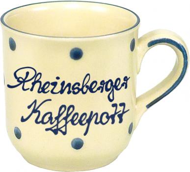 Kaffeebecher mit Schrift (2 Zeilen)