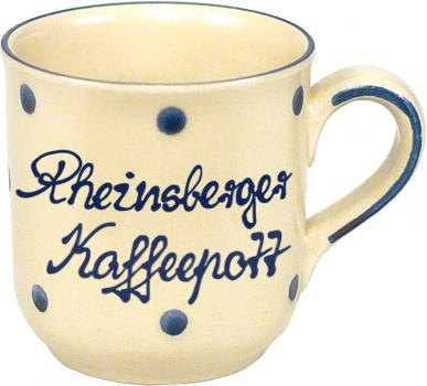 Kaffeebecher mit Schrift (2 Zeilen) Elli-blau