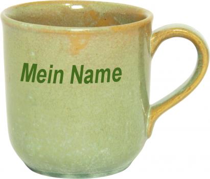 Namensbecher (2 Zeilen) Mint