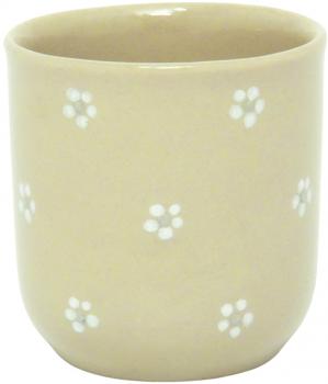 Namensbecher (2 Zeilen) Gänseblümchen