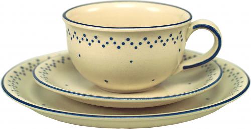 Kaffeegedeck matt hell 1 Punkt