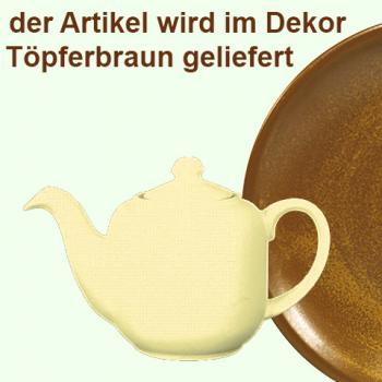 Kaffeekanne 0,4 Liter braun