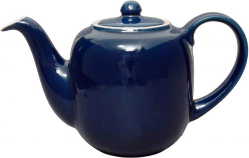 Kaffeekanne 1,3 Liter glänzend blau