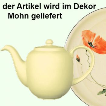 Kaffeekanne 1,3 Liter Mohn