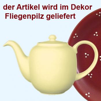 Kaffeekanne 1,3 Liter Fliegenpilz