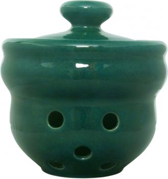 Kartoffeltopf grün Sprenkel