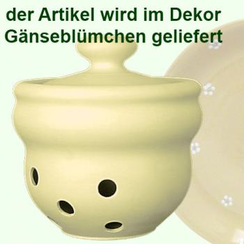 Kartoffeltopf Gänseblümchen