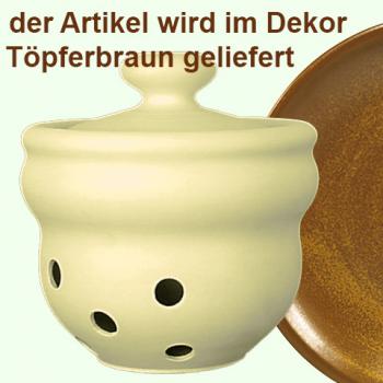 Kartoffeltopf braun