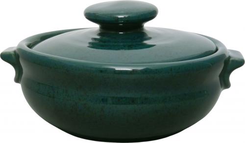 Keksdose grün Sprenkel