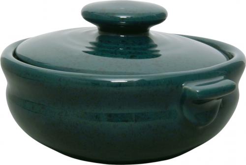 Keksdose grün Sprenkel