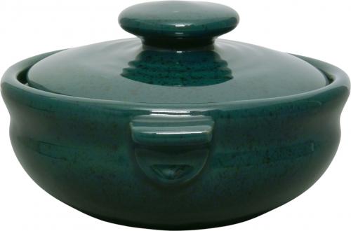 Keksdose grün Sprenkel