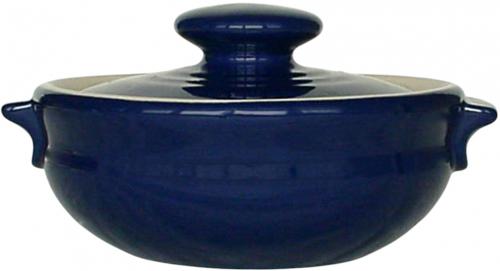 Keksdose glänzend blau