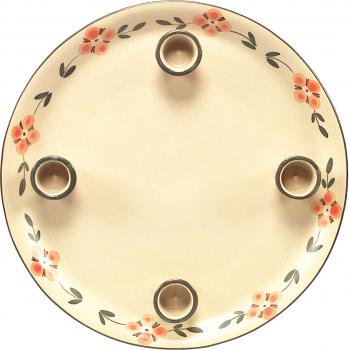 Kerzenteller Wilde Rose