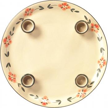 Kerzenteller Wilde Rose