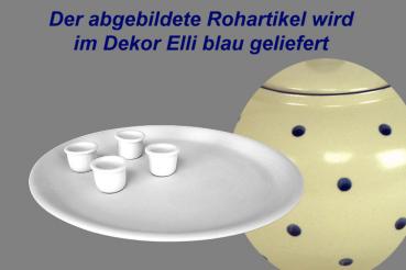 Kerzenteller Elli blau