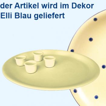 Kerzenteller Elli blau