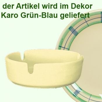 Klemmascher karo grün-blau