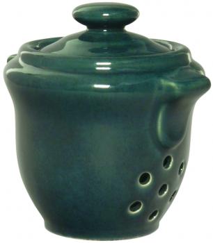 Knoblauchtopf grün Sprenkel