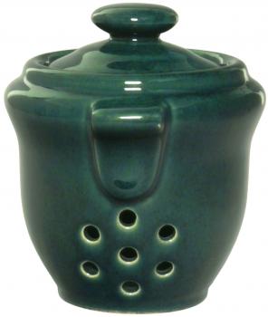 Knoblauchtopf grün Sprenkel