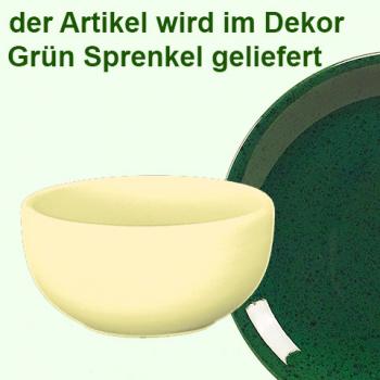 Kompottschale grün Sprenkel