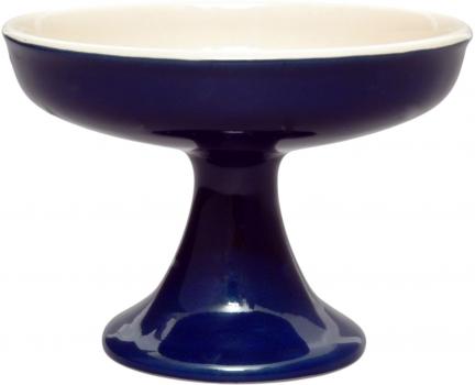 Konfektschale glänzend blau - 2.Wahl