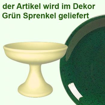 Konfektschale grün Sprenkel