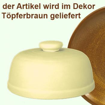 Käseglocke 20 obere braun