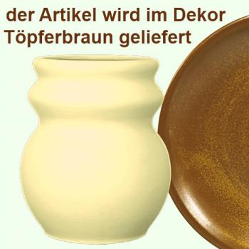 Löffeltopf braun