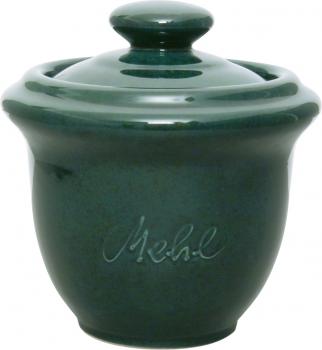 Mehltopf grün Sprenkel