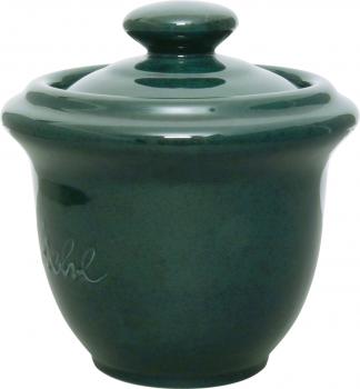 Mehltopf grün Sprenkel